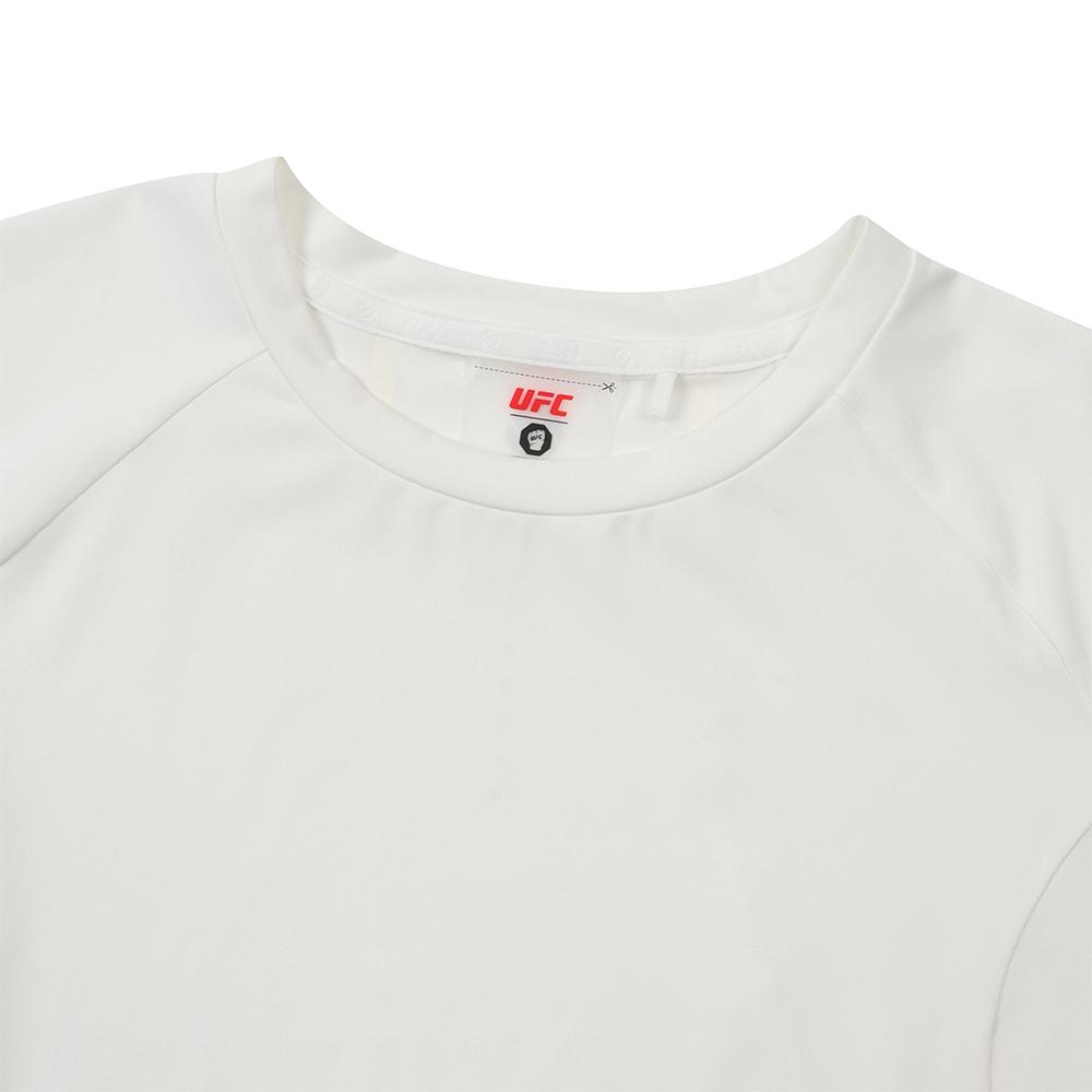 UFC SPORT Ufc Smooth Regular Fit Short Sleeve T-Shirt White U4Ssw2236Wh