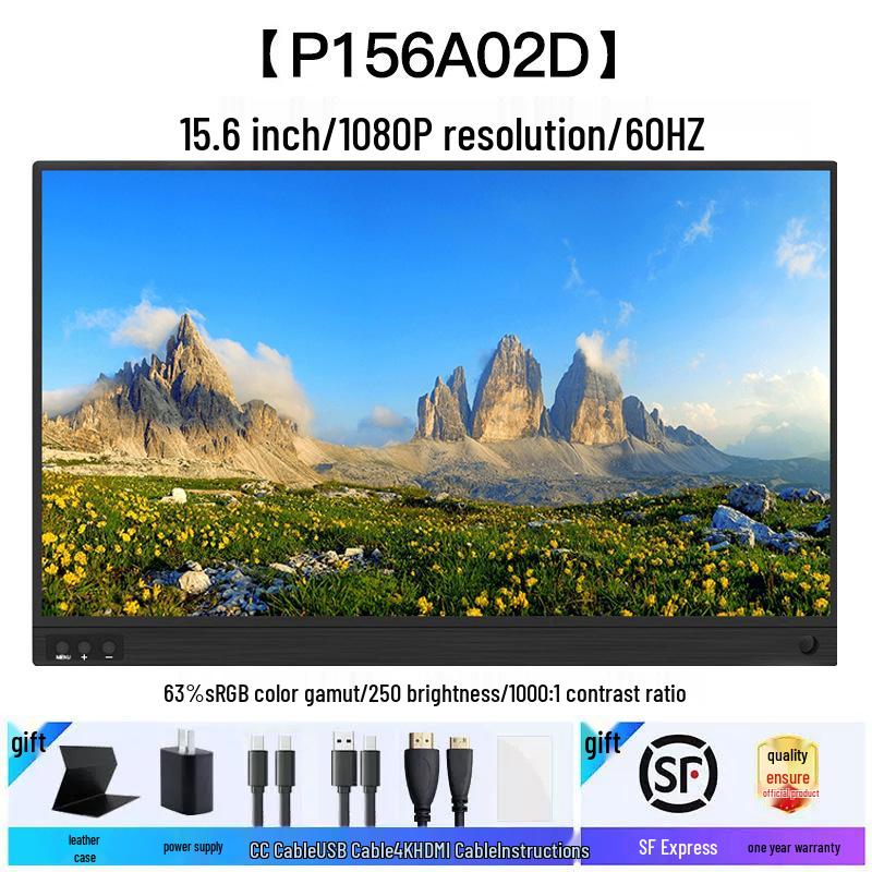 15.6" 4K Touch OLED 144Hz Portable Display for Switch