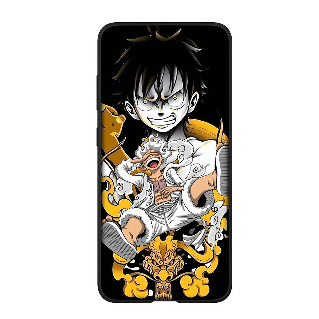 Für Samsung Galaxy S25 S24 S23 S22 Ultra FE Plus A17 A37 A57 A56 A55 A06 A16 A15 A36 A26 A35 A05 A25 A54 A34 Handyhülle Luffy Poster Gear 5 One Piece