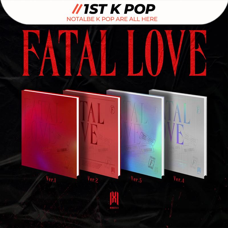 

3-й полный альбом MONSTA X [Fatal Love] — случайная доставка