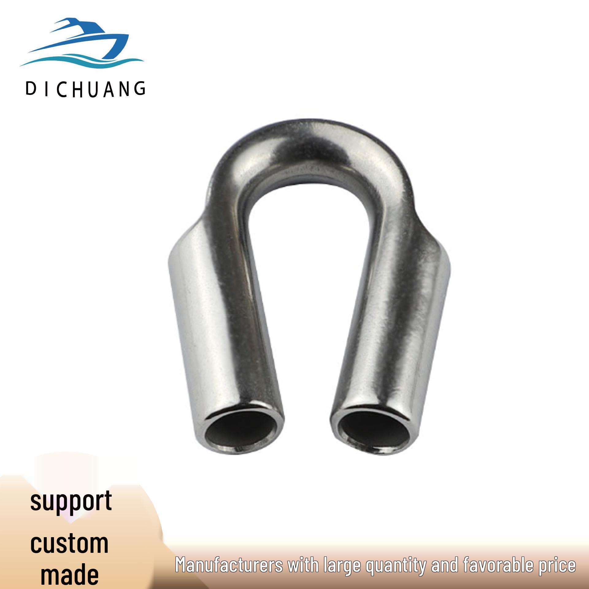 Stainless Steel Wire Rope Protection Sleeve Ring 8mm