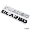 ABS Car Side Fender Decal Letters Emblem Rear Trunk Badge Tail Sticker for Mercedes Benz GLA200 GLA260 Accessories AZ1