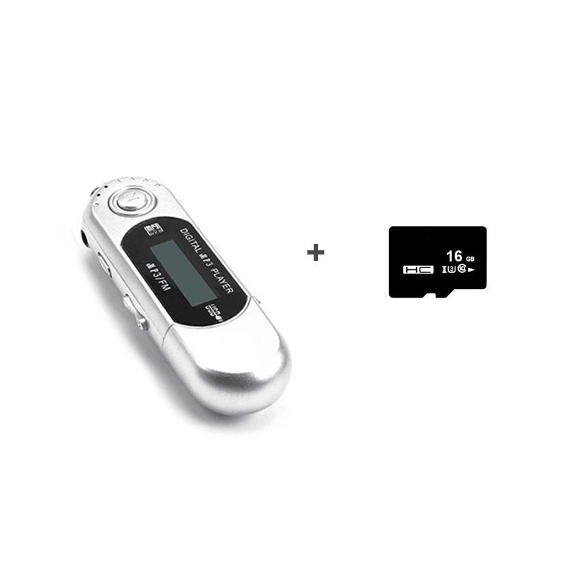 Portable Digital MP3 Player Music Player Digital LCD Screen FM Radio USB Stick
