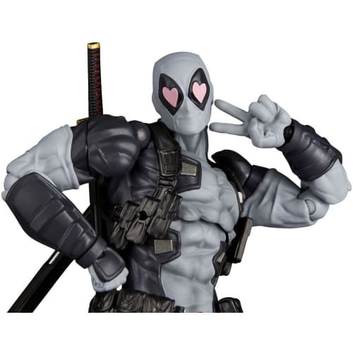 Kaiyodo Revoltech Amazing Yamaguchi Deadpool Ver. 2.5 X-Force Color, Approximately 170mm Tall, Non-scale PVC & ABS Painted Action Figure