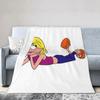 Lizzie Mcguire Cartoon Decke Weiche Warme Flanelldecke Tagesdecke für Bett Wohnzimmer Picknick Reise Zuhause Couch