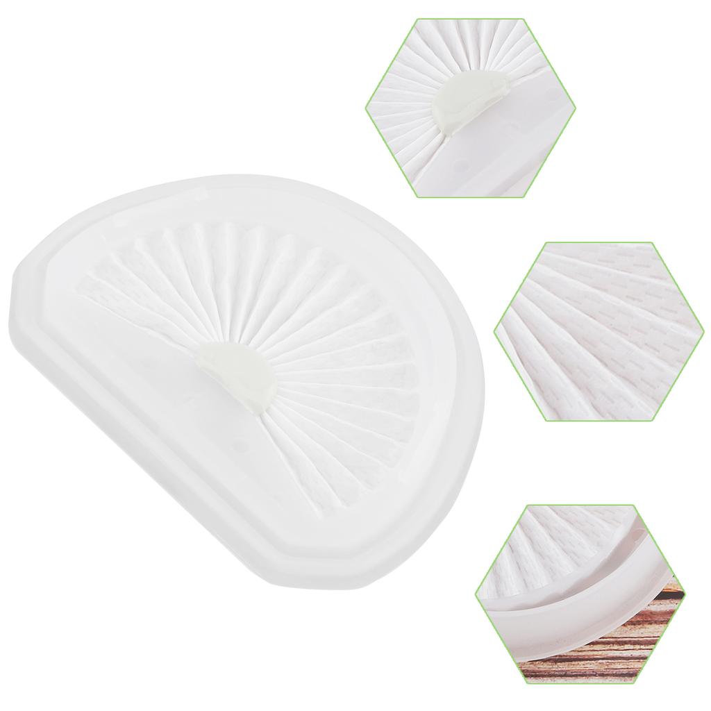 4pcs VLPF10 Monolithic  Type Vacuum Cleaner Filter, Replacement Filter Cartridge