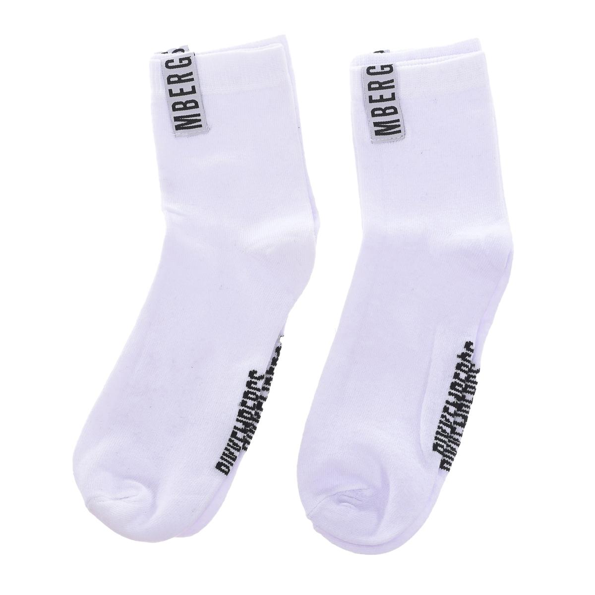 

Мужские носки средней посадки Pack-2 на четверть BK055 39/42 белый