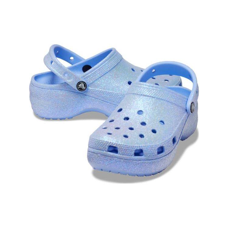 Crocs Comfortabele Lichte Strandslippers Dames Schoenen Lichtpaars 207241-5Q6