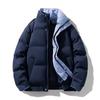 Men's Daily Short Cotton Jacket Casual Style Warm     Winter Coat