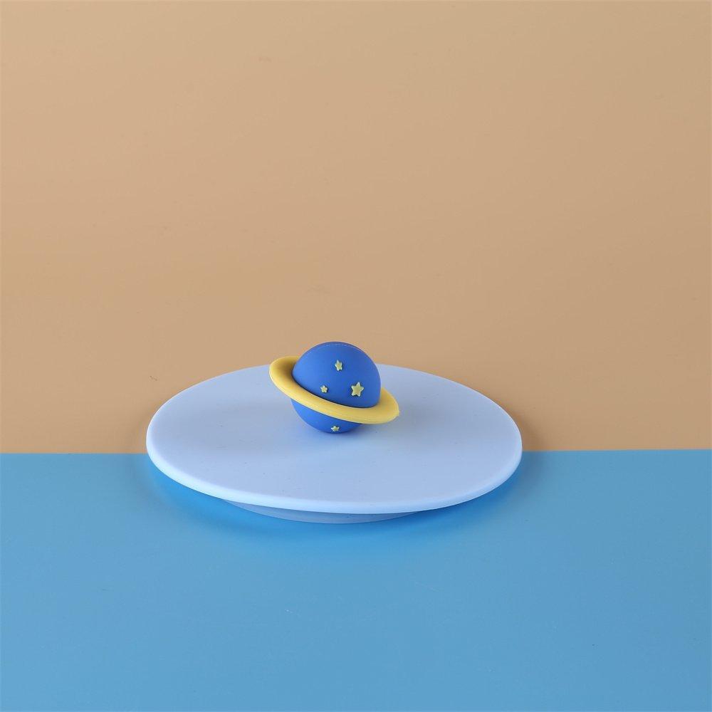 Universal Sandblasted Thickened Silicone Cup Lid - Dust-proof Design - Cute Star-shaped Food-grade Cup Lid