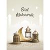 Eid Mubarak Decor Painting Wall Decoration Vanvas Poster Ramadan Print Bedroom Living Room Corridor Decoration Ramadan Gift