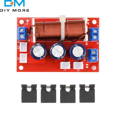 400W 2 Way Crossover Filters Module HiFi Speaker Modification Upgrade Board Full Range Treble Bass Adjustable Frequency
