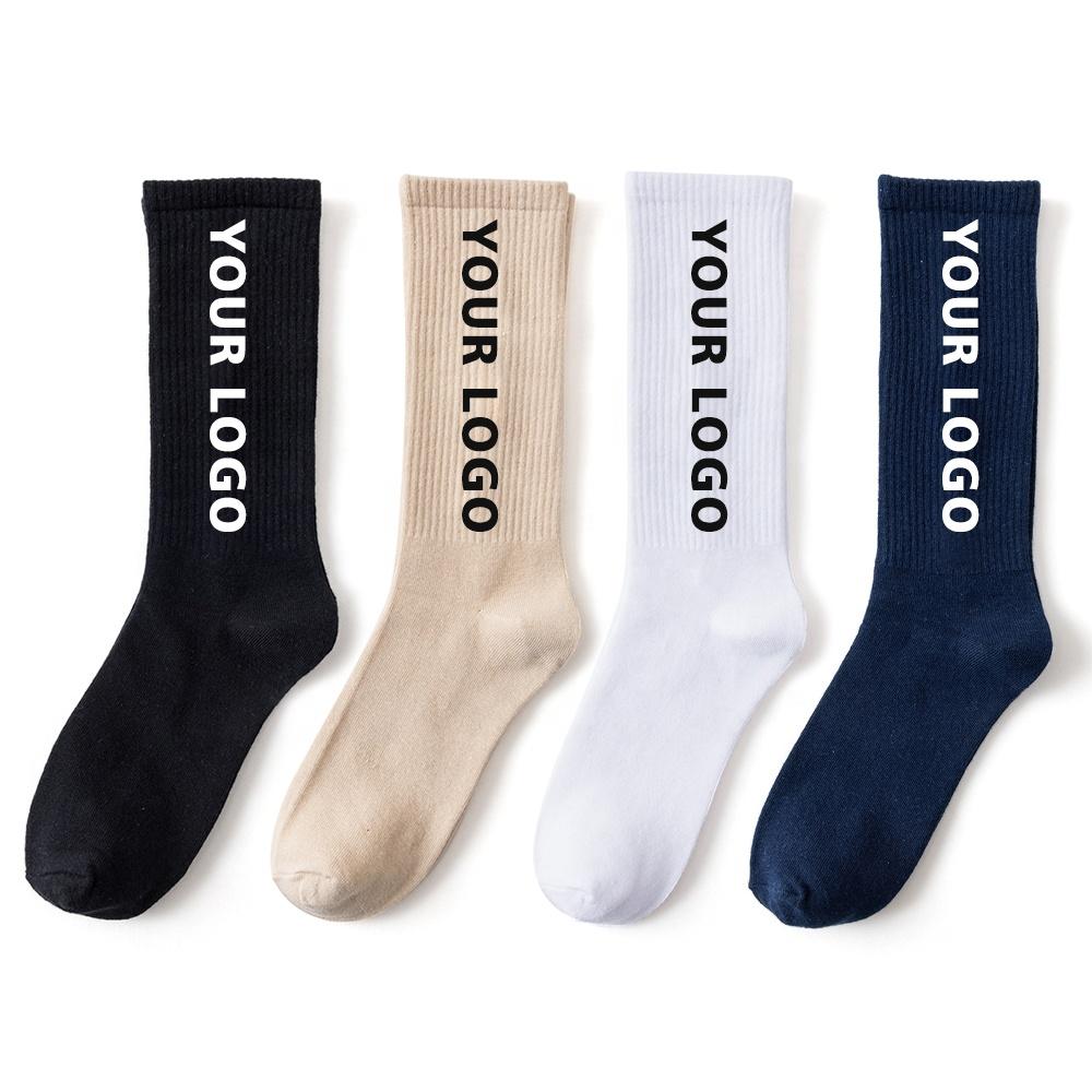 NO Moq Unisex Quality Custom 3d Printed Socks Jacquard Custom logo Grip Socks Women s Mens Custom logo Socks Oem
