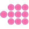 10Pcs Urinal Screens Deodorizer Splash Proof Long Lasting Odor Removal Urinal Mat for Toilet