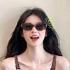 New Fashion Narrow Frame Cat Eye Sunglasses Women Retro Outdoor Sunshade Sun Glasses Trendy Eyewear Uv400 Luxury Brand Design