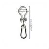 Rotating Hook, Round Hanger, Sturdy robustDuty Outdoor Playground Accessory, Kids 2.5cm