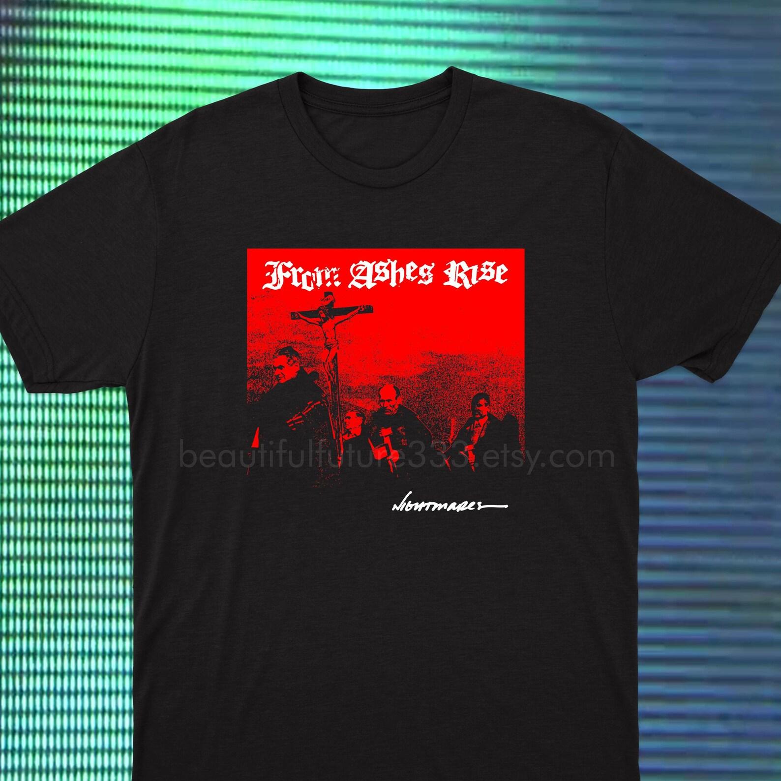 From Ashes Rise T shirt Neo Crust Hardcore Punk S