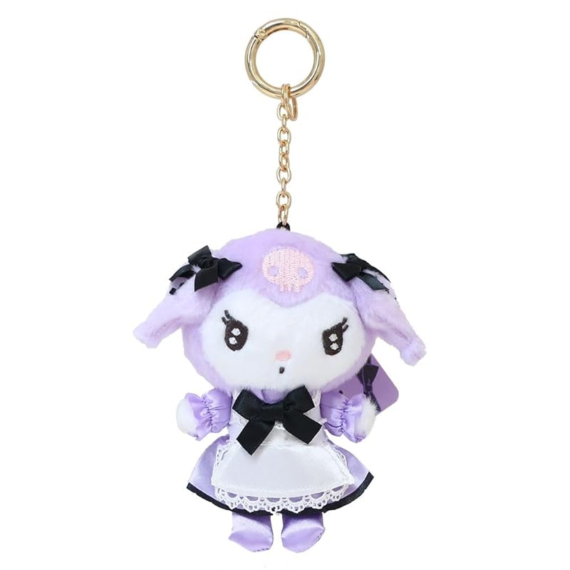 

K Company sanrio premium keychain mascot Kuromi purple H117×W121×D61mm KU-PK-PP
