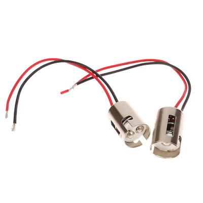 2 szt. Światło LED Gniazdo żeńskie 1156 Ba15S P21W 1157 Bay15D P21/5W Adapter Podstawa Złącze Adapter Lampy LED Uchwyt