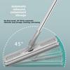 Lazy Person Hand Wa Mop Buet Set Broom Water Absorption Replacement Mop Pad Wet Dry Use Wooden Board Floor Cleaning