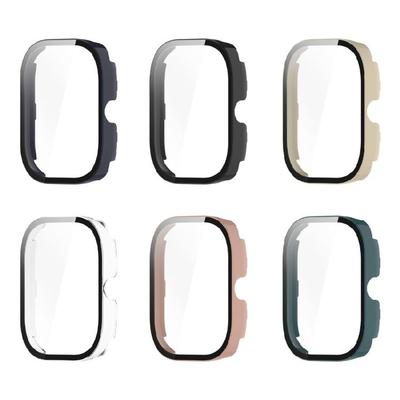 Smartwatch Hoesje met Ingebouwde Schermprotector Beschermt Krasbestendig Schild Kleurrijke Horlogebeschermer voor Horloge