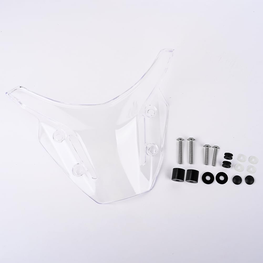 MT-09 VISOR KIT 2021-2023 Windshield for Y&amaha MT09 MT-09 / SP FZ-09 FZ09 Windscreen Fly Screen Motorcycle Accessories Wind Deflector 2022 (Clear)