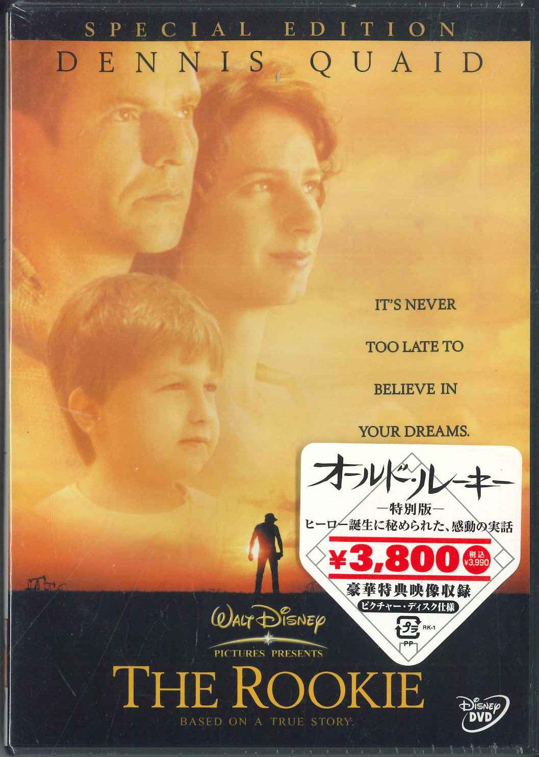 

DVD - Dennis Quaid Old Rookie VWDS3308PROMO BUENA VISTA HOM Japan Movies & DVD Used