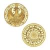 Set of 12 Zodiac Coins, Zodiac Commemorative Coins, Leo Sun God Lucky Coins, Birthday Gifts