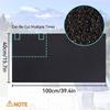 Replacement Filter Activated Carbon Filter Home Environment Effective Smell Removal Grease Collection 100CM*40CM*0.6CM