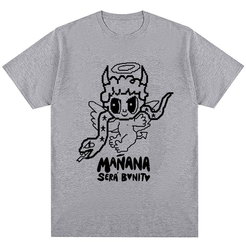 

Singer Kagol G Manana Sera Bonito Graphic T Shirt Fashion Popular Men Women Short Sleeve Classic Loose Cotton Tshirts Fans Gift S