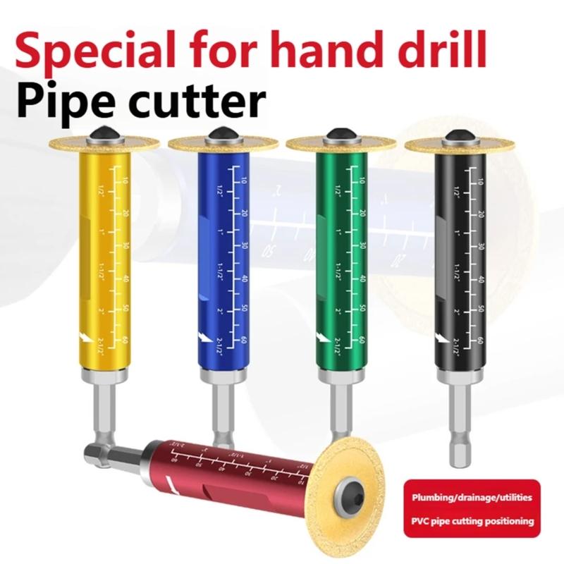 Accuracy Pipe Locator Tool for Accurate Cutting and Perfect Edges Improves Installation Quality Suitable for Various Projects
