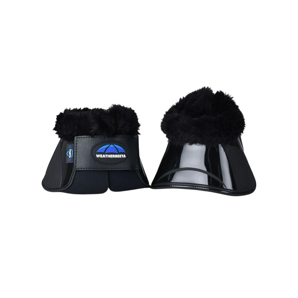 Weatherbeeta Tough Tec Impact Fleece Trim Detail Horse Bell Boots