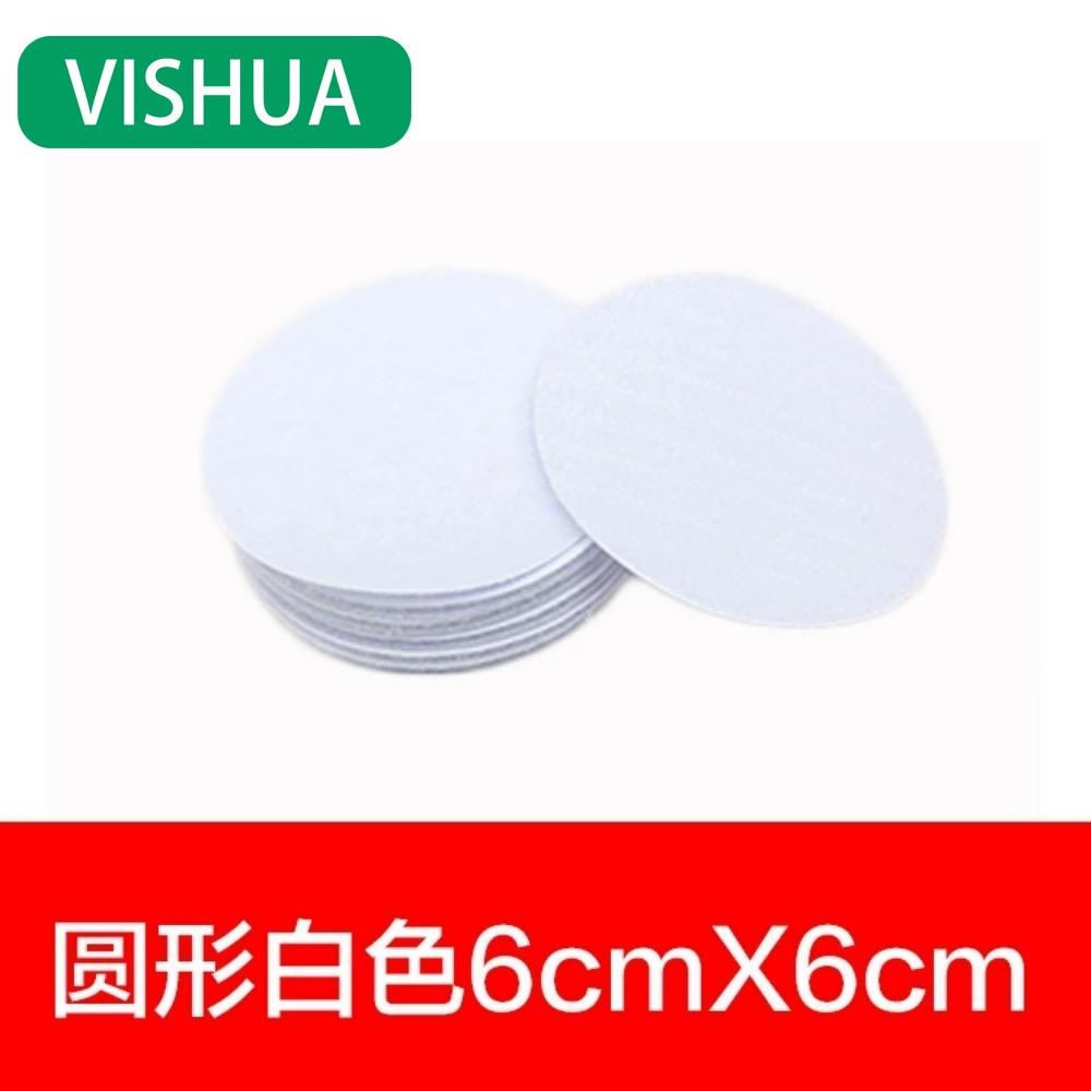 

Самоклеящаяся лента в горошек Самоклеящаяся лента велкро Сильный клей Волшебная наклейка Фиксированная петля с крючком 10pcs（6*6cm） белый