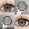 1 Pair Purple Lenses for Eyes Color Contacts Lens Anime Pink Lenses Blue Pupils for Eyes Y2K Lenses for Natur… More