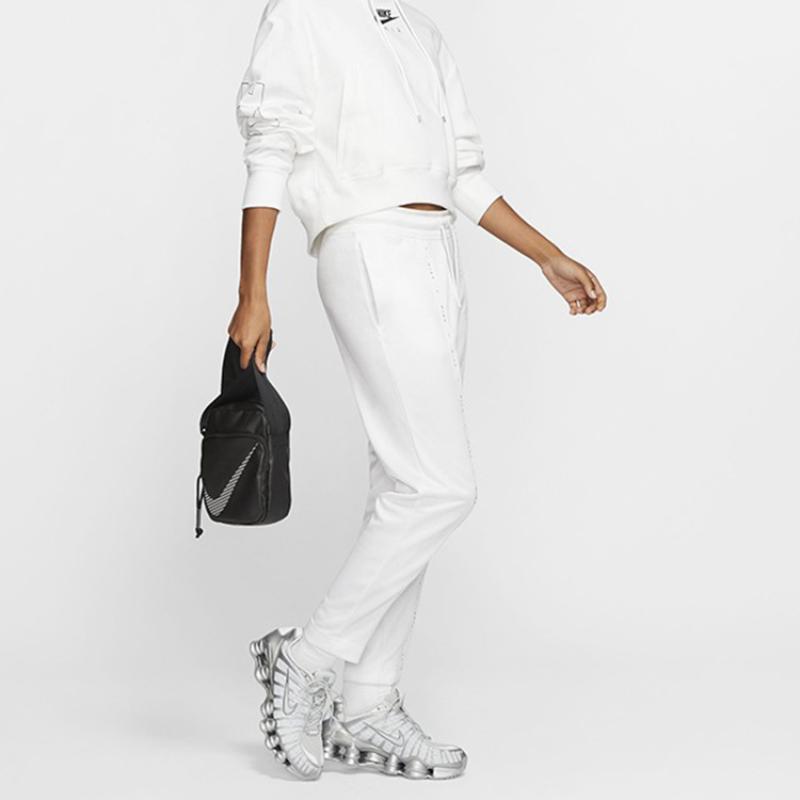 Nike Heritage Synthetic Material Shoulder Bag, Crossbody Bag Regular Unisex Black Casual DB4696-010