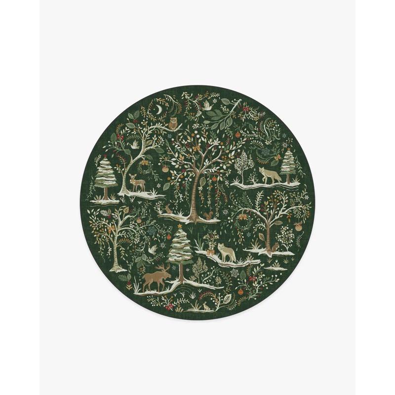 Anonna Donker Hout Ronde Kleden Woonkamer Populair Kleed Bank Keuken Deurmat Decor Kinderen Antislip Vloermat Vintage Cirkel Tapijt