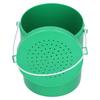 Plastic Portable Lure Fishing Bait Earthworms Bucket Breathable Vent Tackle Box with Handle