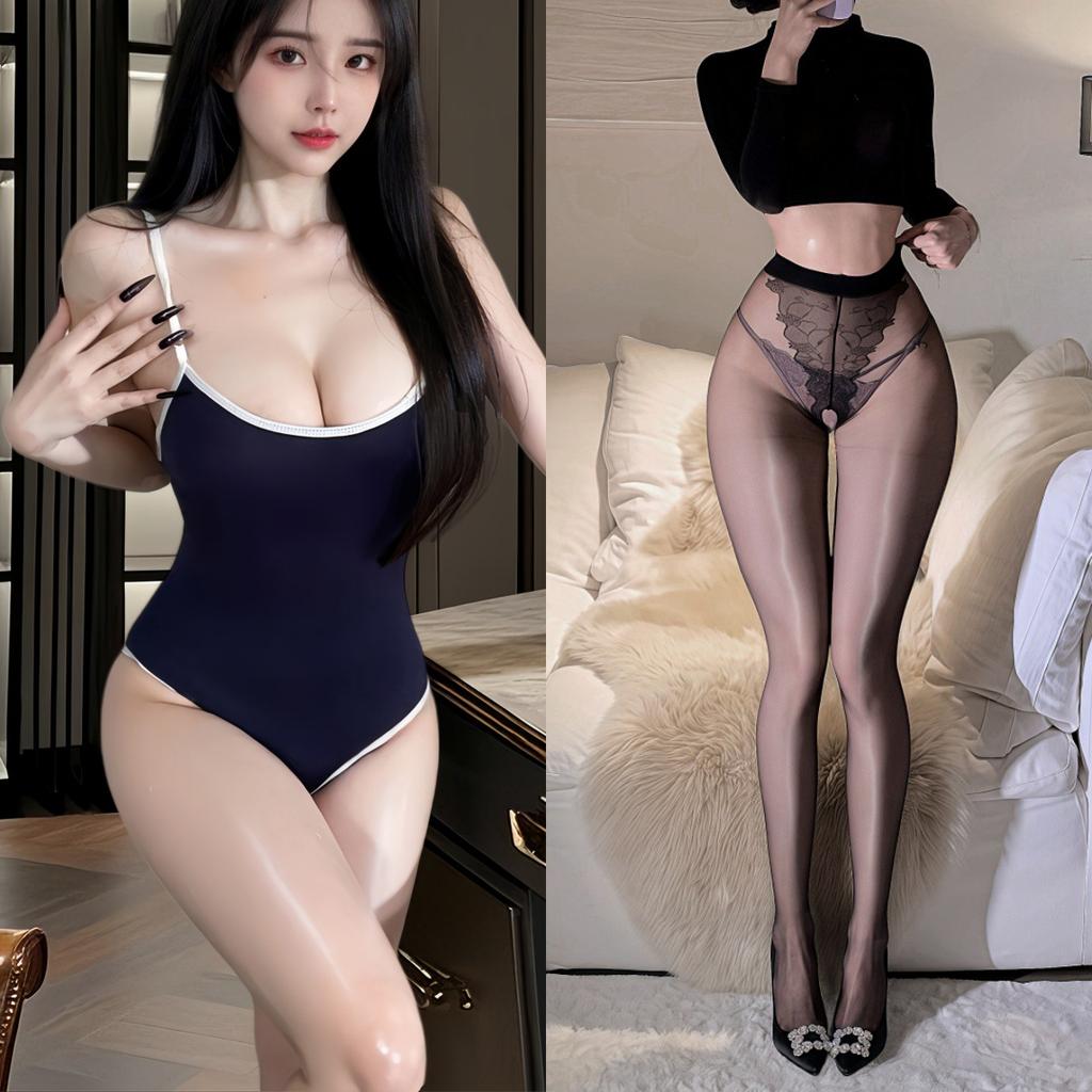 Sexlingeri sexig helkroppsuniform fri rollspelsgymnastikdräkt dead pool badkläder