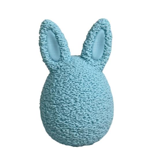 3D Printed Easter Egg Funny Easter Bunny Egg Desk Ornament Easter Basket Stuffers for Home Office Party Decor
