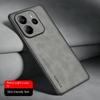 Note 14 Luxury Sheepskin Leather Silicone Phone Case For Xiaomi Redmi Note 14 Pro Plus Note 14 4G 5G Matte Anti-Shock Back Cover Bumper Shell