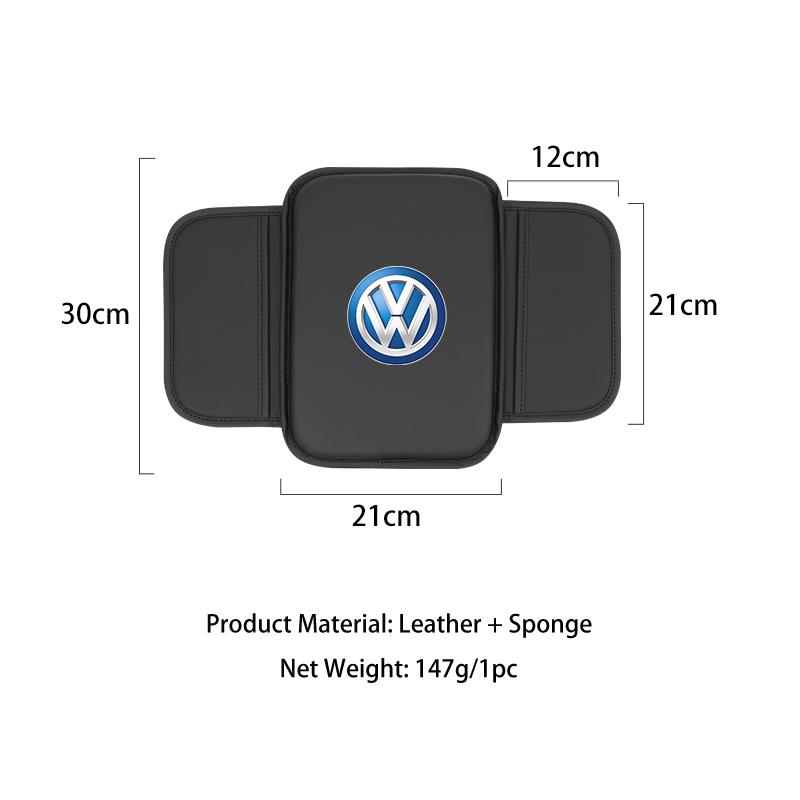 Car Center Console Protector Cover Armrest Box Cushion With Storage Function For VW Scirocco Jetta Beetle Golf Passat Tiguan Ce3