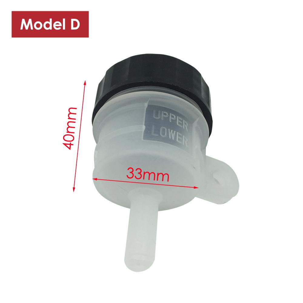 Refit Motorcycle Foot Rear Brake Master Cylinder Tank Oil Cup Fluid Bottle Reservoir