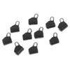 10Pcs Fishing Abo Float Slider Sinker Slip Clip Snap Fishing Weight Slide Plastic Connector For Braid Fishing Line Fishing Tools