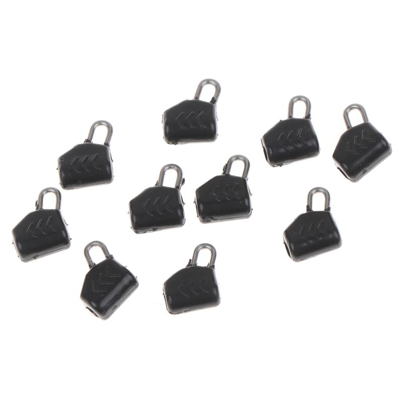 10Pcs Fishing Abo Float Slider Sinker Slip Clip Snap Fishing Weight Slide Plastic Connector For Braid Fishing Line Fishing Tools