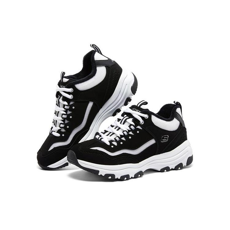 (WMNS) Skechers I-Conik 'Black White' Women's 8730057-BKW