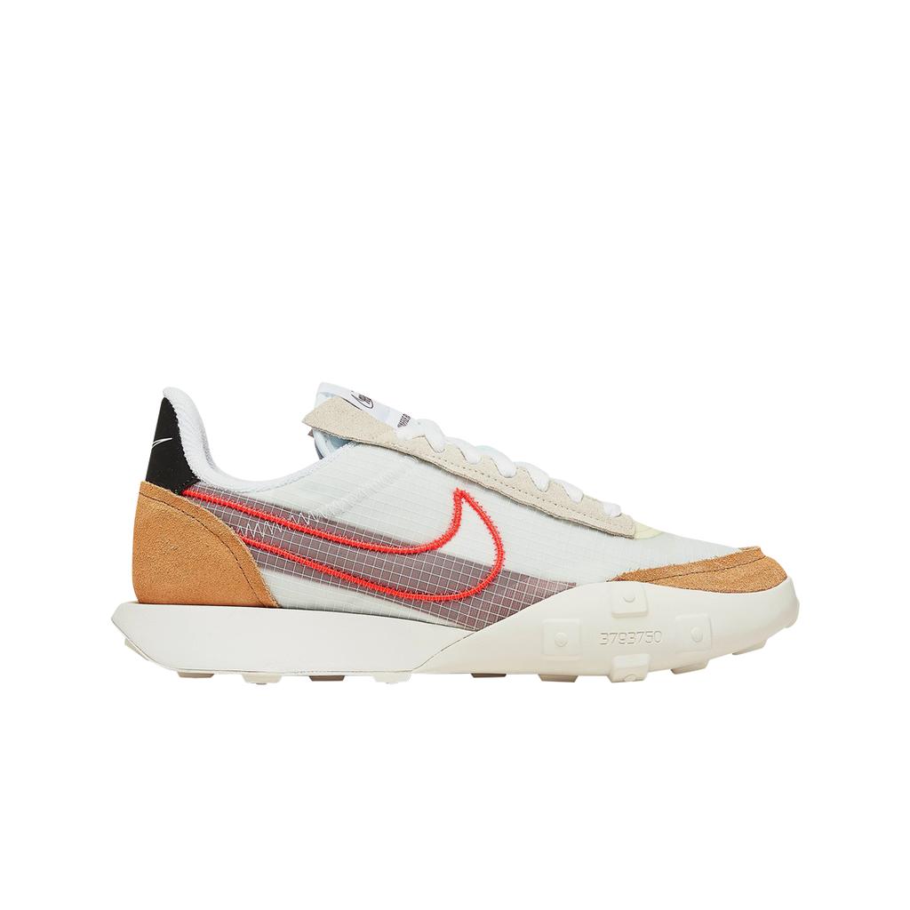 (w) Nike Waffle Racer 2x Hvit Bright Crimson