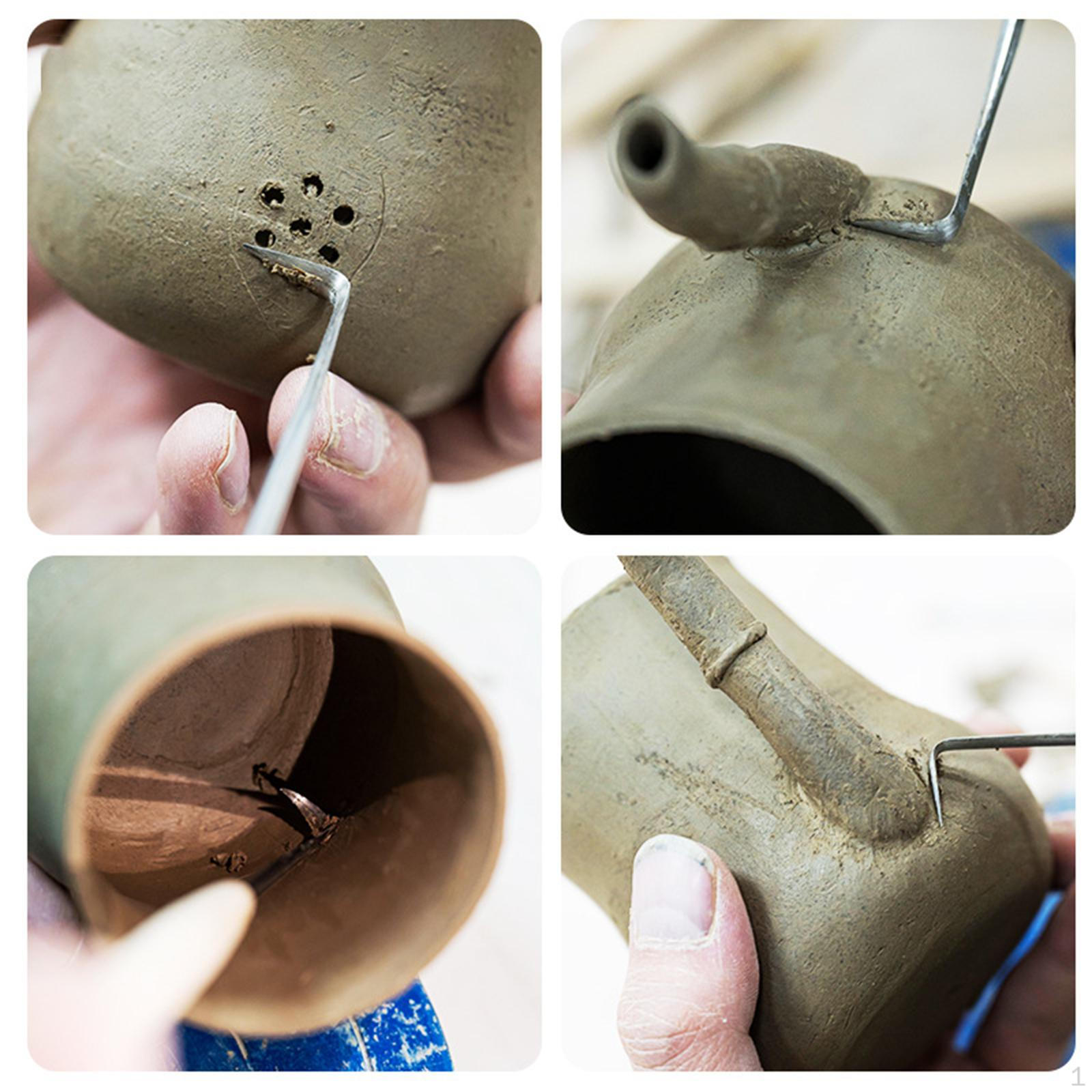 

Инструмент для обрезки керамики, лепки из глины, резьбы по глине, эргономичный, многофункциональный, профессиональный Style A