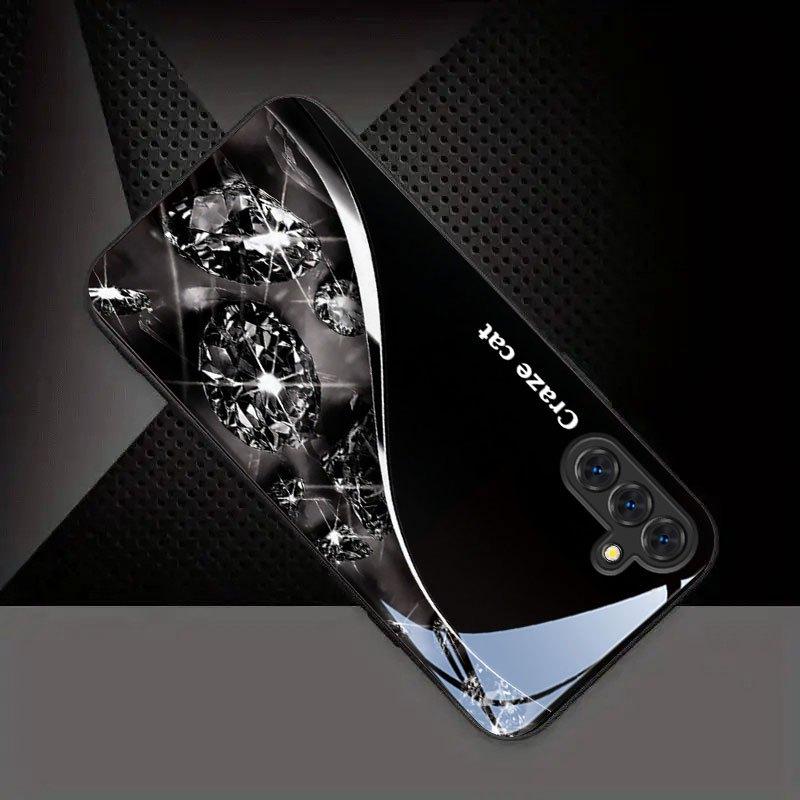 Diamond New Model Exquisite Luxury High-end PhoneCase Glass PhoneCase for Samsung Galaxy S26 S25 S24 S23 S22 S21 FE,Ultra,Plus