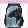 Large Capacity Lightweight 3d Godzilla Backpack For Kids Perfect For School