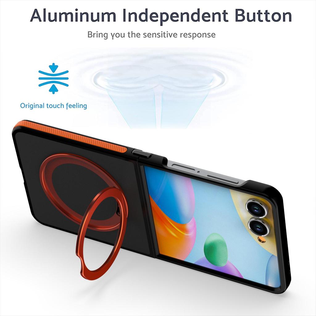 Husă suport magnetic ultra-subțire pentru Samsung Galaxy Z Flip7 - Compatibilă cu încărcarea wireless